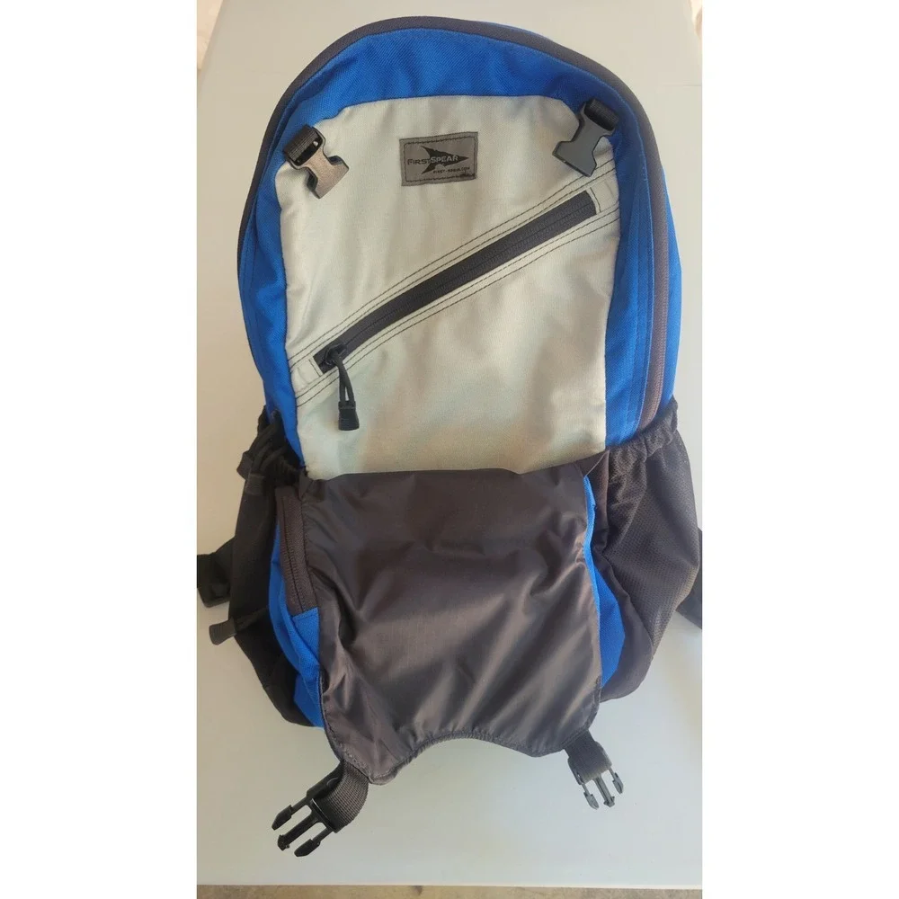 FirstSpear Comm Pack Tactical Laptop Backpack Blue Silver EDC Everyday Carry